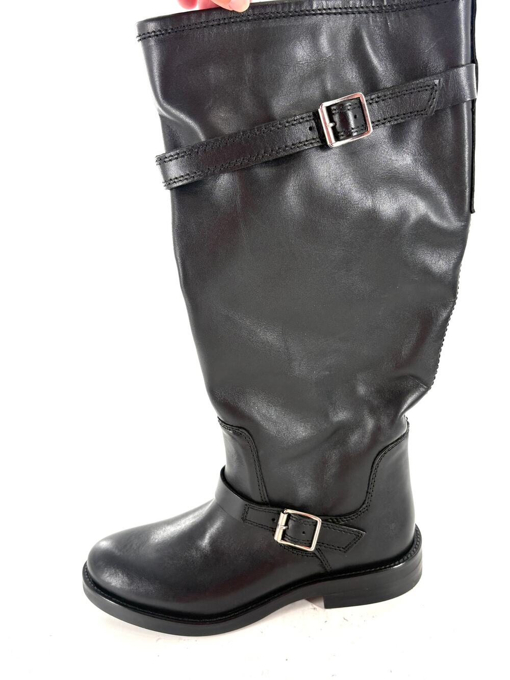 Steve Madden Sady Wide Calf Riding Boots 7.5 NWOT Tall Knee High Grunge Y2K